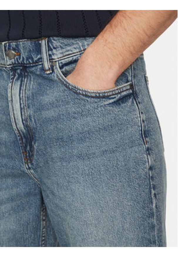 Michael Kors Jeansy CS5900KHP3 Niebieski Straight Fit. Kolor: niebieski