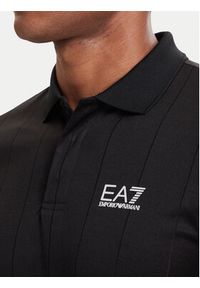 EA7 Emporio Armani Polo 7M002477 AF22277 UC001 Czarny Regular Fit. Typ kołnierza: polo. Kolor: czarny. Materiał: syntetyk #5