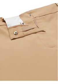 BOSS - Boss Spodnie materiałowe Tachinoa 50490057 Beżowy Regular Fit. Kolor: beżowy. Materiał: materiał