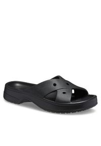 Crocs Klapki Classic Women's Cross Strap 210840 Czarny. Kolor: czarny #3