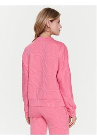 Guess Bluza Adelaide V3GQ02 KBIN0 Różowy Regular Fit. Kolor: różowy. Materiał: syntetyk #2