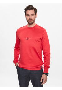 Jack & Jones - Jack&Jones Bluza Joshua 12228301 Czerwony Standard Fit. Kolor: czerwony. Materiał: bawełna