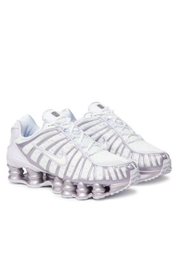 Nike Sneakersy Shox Tl AR3566 104 Fioletowy. Kolor: fioletowy. Materiał: materiał