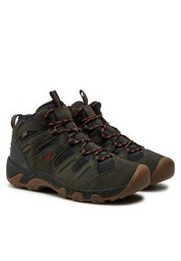 keen - Keen Trekkingi Headout Mid Wp 1028306 Zielony. Kolor: zielony. Materiał: skóra, zamsz. Sport: turystyka piesza #3