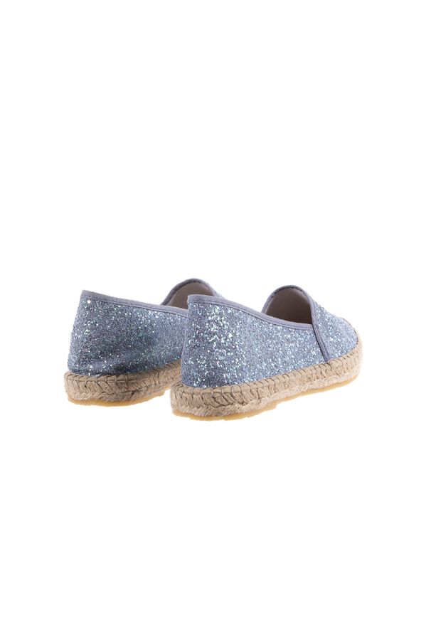 Espadryle Bayla-115 101003 Fiesta Iris, Niebieski, Materiał. Okazja: na co dzień. Kolor: niebieski. Materiał: tkanina. Styl: casual