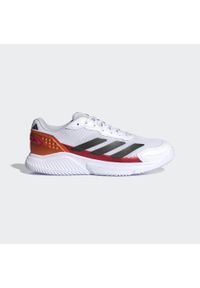 Adidas - Buty Courtquick Padel. Kolor: czarny, pomarańczowy, biały, wielokolorowy. Materiał: materiał. Sport: tenis #1