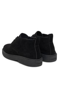 Calvin Klein Sneakersy Text Rubber Desert Boot Su HM0HM01978 Czarny. Kolor: czarny. Materiał: skóra #4
