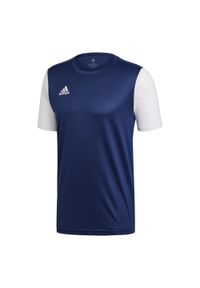 Adidas - Jersey adidas Estro 19. Kolor: wielokolorowy, niebieski, biały. Materiał: jersey. Sport: piłka nożna