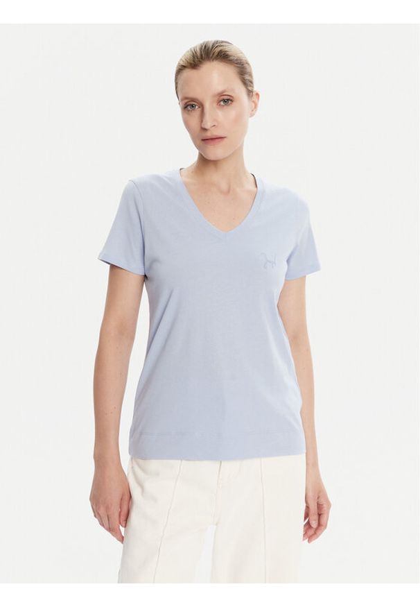 JOOP! T-Shirt 58 253JE58Tero 30049368 Błękitny Regular Fit. Kolor: niebieski. Materiał: bawełna