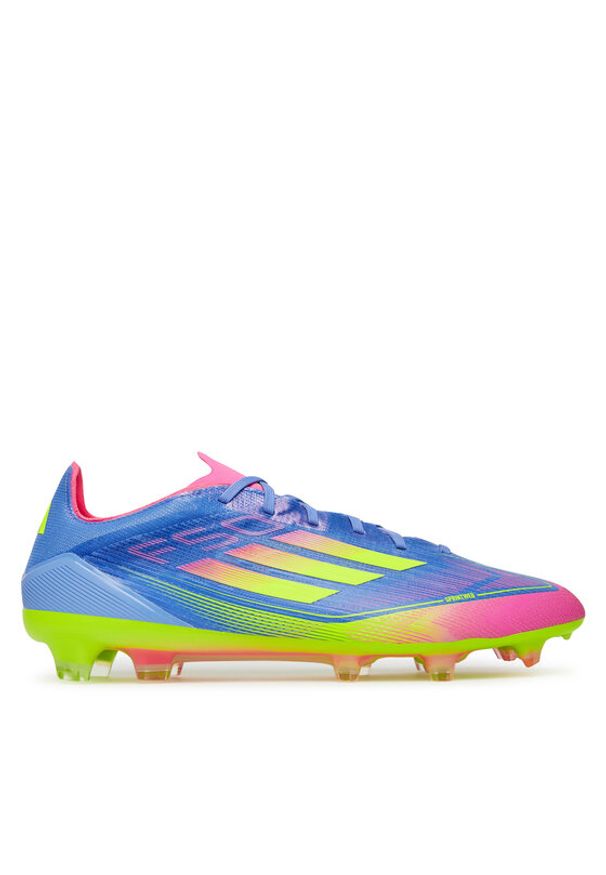 Adidas - adidas Buty do piłki nożnej F50 Pro Firm Ground IE1285 Granatowy. Kolor: niebieski