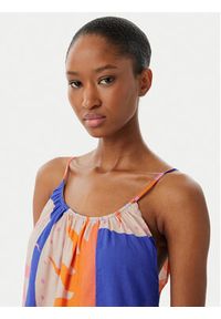 Maaji Sukienka letnia Magnolia PT1730CSD017 Niebieski Regular Fit. Kolor: niebieski. Materiał: wiskoza. Sezon: lato #5