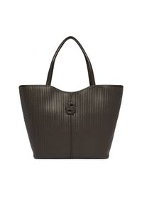 BOSS Torebka 50563192 Brązowy ciemny. Kolor: brązowy. Materiał: skórzane #1