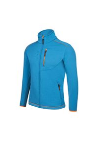 Bluza polarowa turystyczna męska Alpinus Bonette Power Stretch Pro. Kolor: niebieski. Materiał: polar