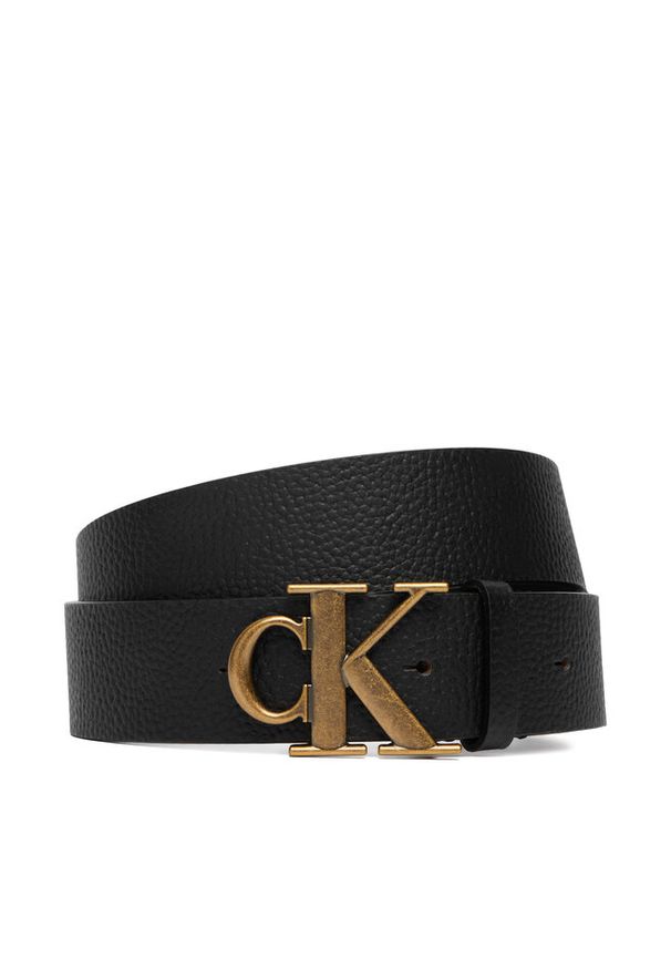 Pasek Męski Calvin Klein. Kolor: czarny