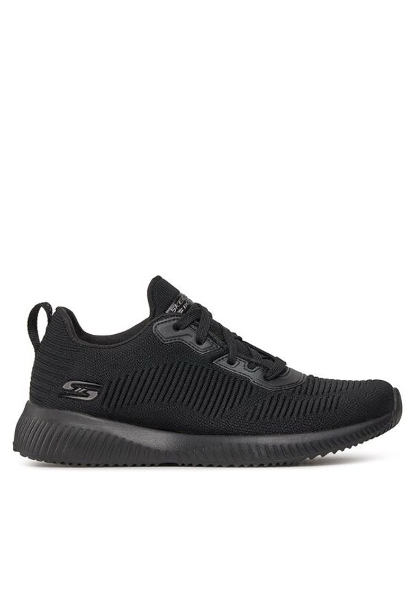 skechers - Skechers Sneakersy BOBS SQUAD Tough Talk 32504/BBK Czarny. Kolor: czarny. Materiał: materiał