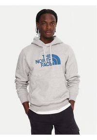 The North Face Bluza Drew Peak NF0A89EM Szary Regular Fit. Kolor: szary. Materiał: bawełna