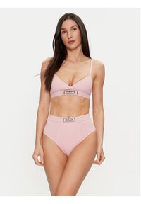 VERSACE - Versace Biustonosz braletka 1013503 Różowy. Kolor: różowy. Materiał: bawełna #2
