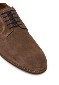 Clarks Półbuty CraftArlo Lace 26181334 Brązowy. Kolor: brązowy. Materiał: skóra, zamsz