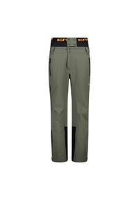 Spodnie męskie narciarskie CMP 34W2057. Kolor: zielony. Sport: narciarstwo #1