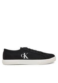 Calvin Klein Jeans Tenisówki Ess Vulc Low Cv Mg Wn YW0YW01762 Czarny. Kolor: czarny. Materiał: materiał #1