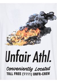 Unfair Athletics T-Shirt Emergency UNFR23-004 Biały Regular Fit. Kolor: biały. Materiał: bawełna #3