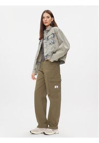Calvin Klein Jeans Kurtka jeansowa J20J222501 Niebieski Boxy Fit. Kolor: niebieski. Materiał: bawełna