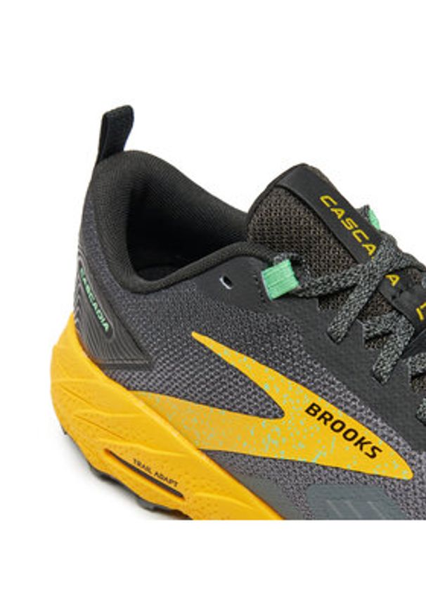 Brooks Buty do biegania Cascadia 17 1104031D333 Czarny. Kolor: czarny. Materiał: mesh, materiał