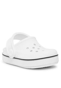 Crocs Klapki Crocs Crocband Clean Clog T 208479 Biały. Kolor: biały