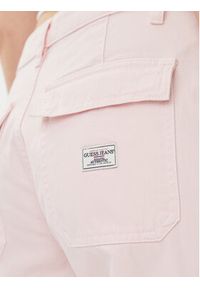Guess Jeans Jeansy W4YB61 WGCV1 Różowy Straight Leg. Kolor: różowy #5