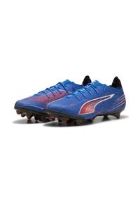 Puma - Buty piłkarskie unisex ULTRA 6 CARBON FG PUMA Ultra Blue White Glowing Red. Kolor: czerwony, niebieski, wielokolorowy, biały. Sport: piłka nożna