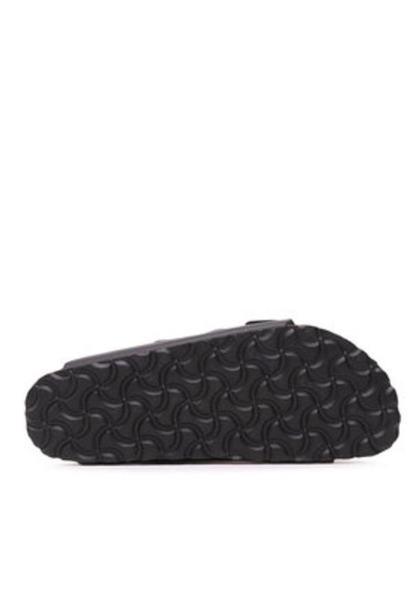 Birkenstock Klapki Arizona 1019069 Czarny. Kolor: czarny. Materiał: skóra