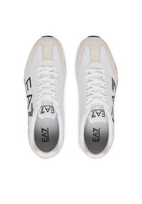 EA7 Emporio Armani Sneakersy 7X000541 AF18609 MZ021 Biały. Kolor: biały. Materiał: skóra #5