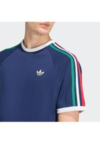 Adidas - adidas T-Shirt 3-Stripes KE3536 Granatowy Regular Fit. Kolor: niebieski. Materiał: bawełna #5