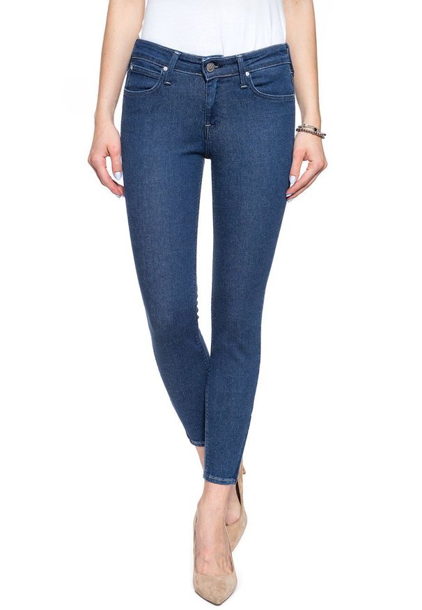 Lee - SPODNIE DAMSKIE LEE SCARLETT CROPPED CLEAN SAY L30CROJJ 112106400