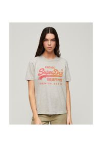 Superdry - Luźna koszulka graficzna Tonal Vl. Kolor: szary #1