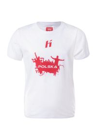 Koszulka sportowa dziecięca Huari Poland. Kolor: biały #1