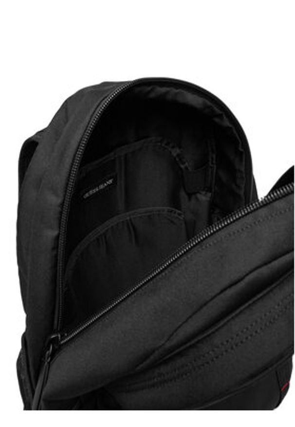 Guess Jeans Plecak M5BZ96 WL980 Czarny. Kolor: czarny. Materiał: materiał