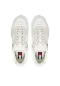 Tommy Jeans Sneakersy Tjm Cupsole Pods EM0EM01579 Biały. Kolor: biały. Materiał: skóra #4