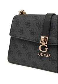 Guess Torebka HWSG96 29210 Czarny. Kolor: czarny. Materiał: skórzane