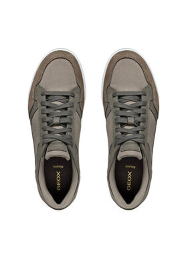Geox Sneakersy U Walee U552CB 010EK C1018 Szary. Kolor: szary. Materiał: materiał