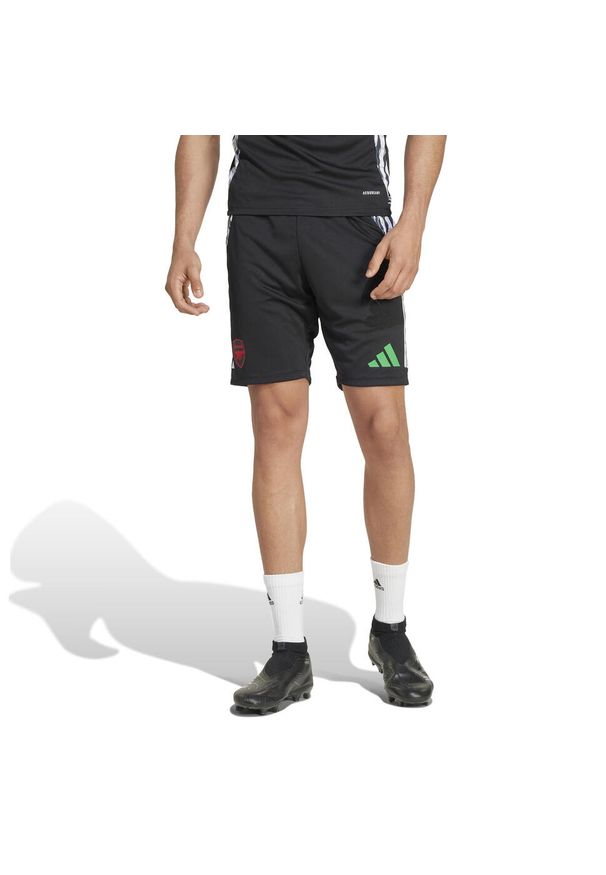 Adidas - Szorty treningowe Arsenal Tiro 2024/25. Kolor: czarny. Sport: piłka nożna