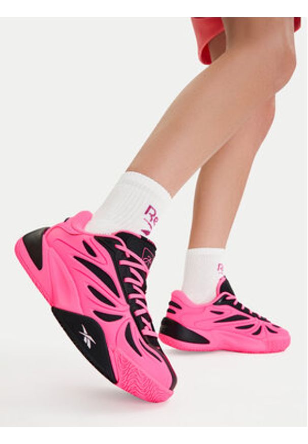 Reebok Buty do koszykówki EO-ANGEL REESE 1 100262060 Różowy. Kolor: różowy. Materiał: materiał. Sport: koszykówka