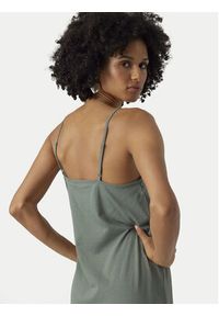 Vero Moda Sukienka letnia Luna 10286077 Zielony Regular Fit. Kolor: zielony. Materiał: bawełna. Sezon: lato #5
