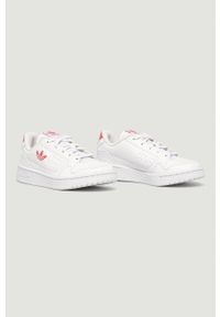 adidas Originals - Buty dziecięce NY 90 C. Nosek buta: okrągły. Zapięcie: sznurówki. Kolor: biały. Materiał: syntetyk, materiał, skóra ekologiczna, guma. Szerokość cholewki: normalna. Wzór: nadruk #4