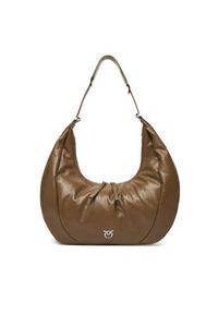 Pinko - PINKO Torebka Slouchy Hobo Big PE 25 PLTT 104295 A26J Khaki. Kolor: brązowy. Materiał: skórzane #2