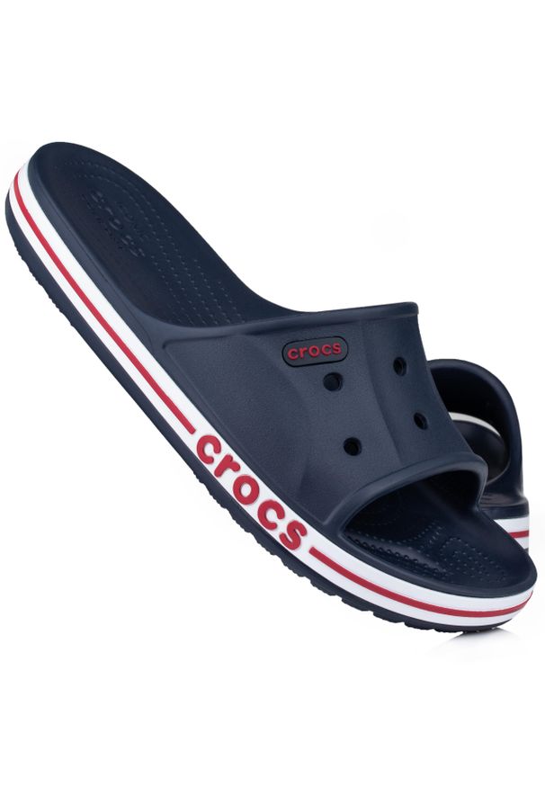 Klapki sportowe na basen Crocs CROCBAND. Kolor: czerwony, niebieski, biały, wielokolorowy. Styl: sportowy