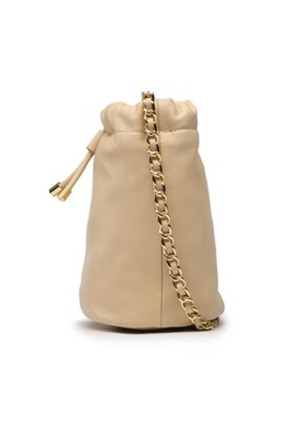 Lauren Ralph Lauren Torebka Emmy 19 431884917003 Beżowy. Kolor: beżowy. Materiał: skórzane