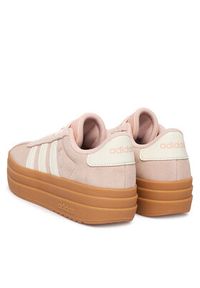 Adidas - adidas Sneakersy Vl Court Bold KK4501 Różowy. Kolor: różowy. Materiał: skóra, zamsz #4