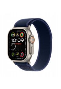 APPLE - Smartwatch Apple Watch Ultra 2 49 mm niebieski z paskiem Ti Blue M/L. Rodzaj zegarka: smartwatch. Kolor: niebieski