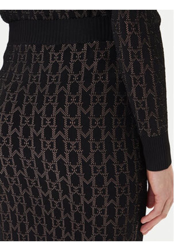 Marciano Guess Spódnica mini 5YGD16 5877Z Czarny Slim Fit. Kolor: czarny. Materiał: wiskoza